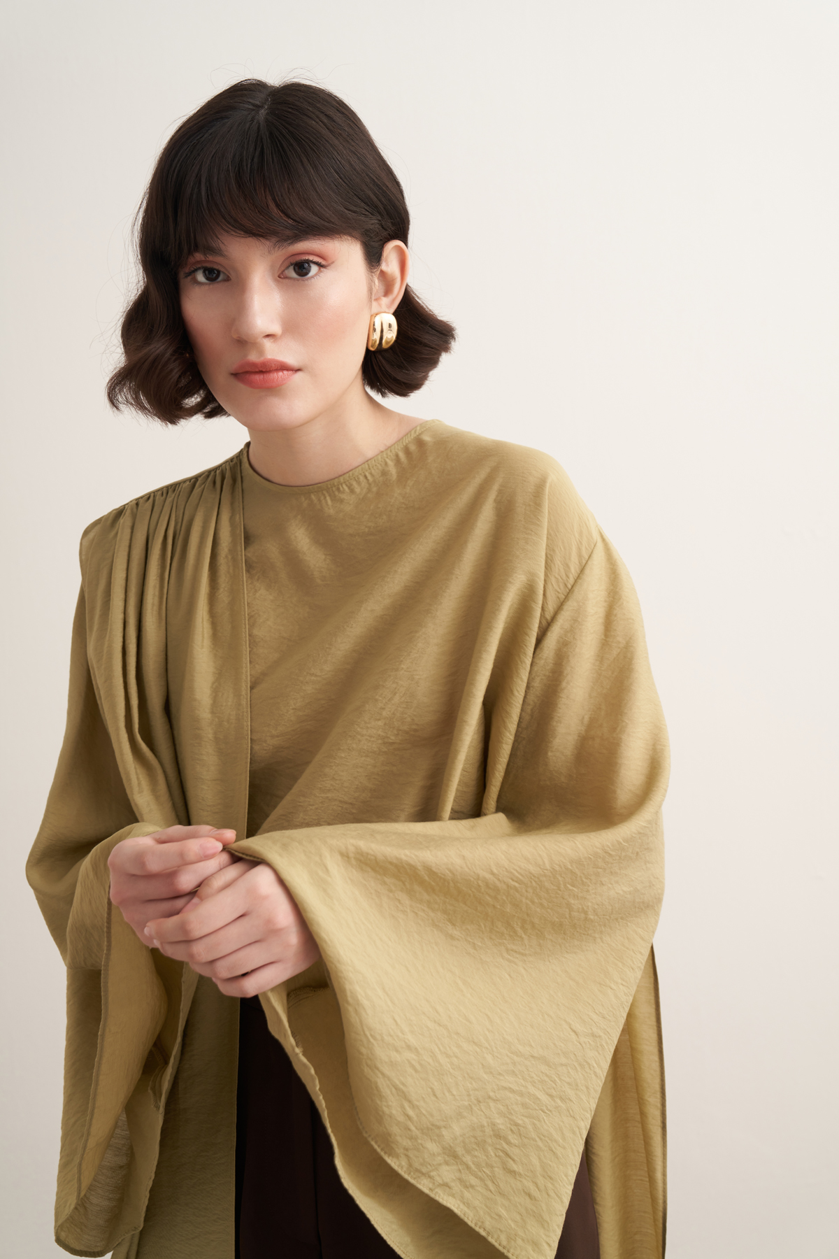 Nova Shawl Form Blouse