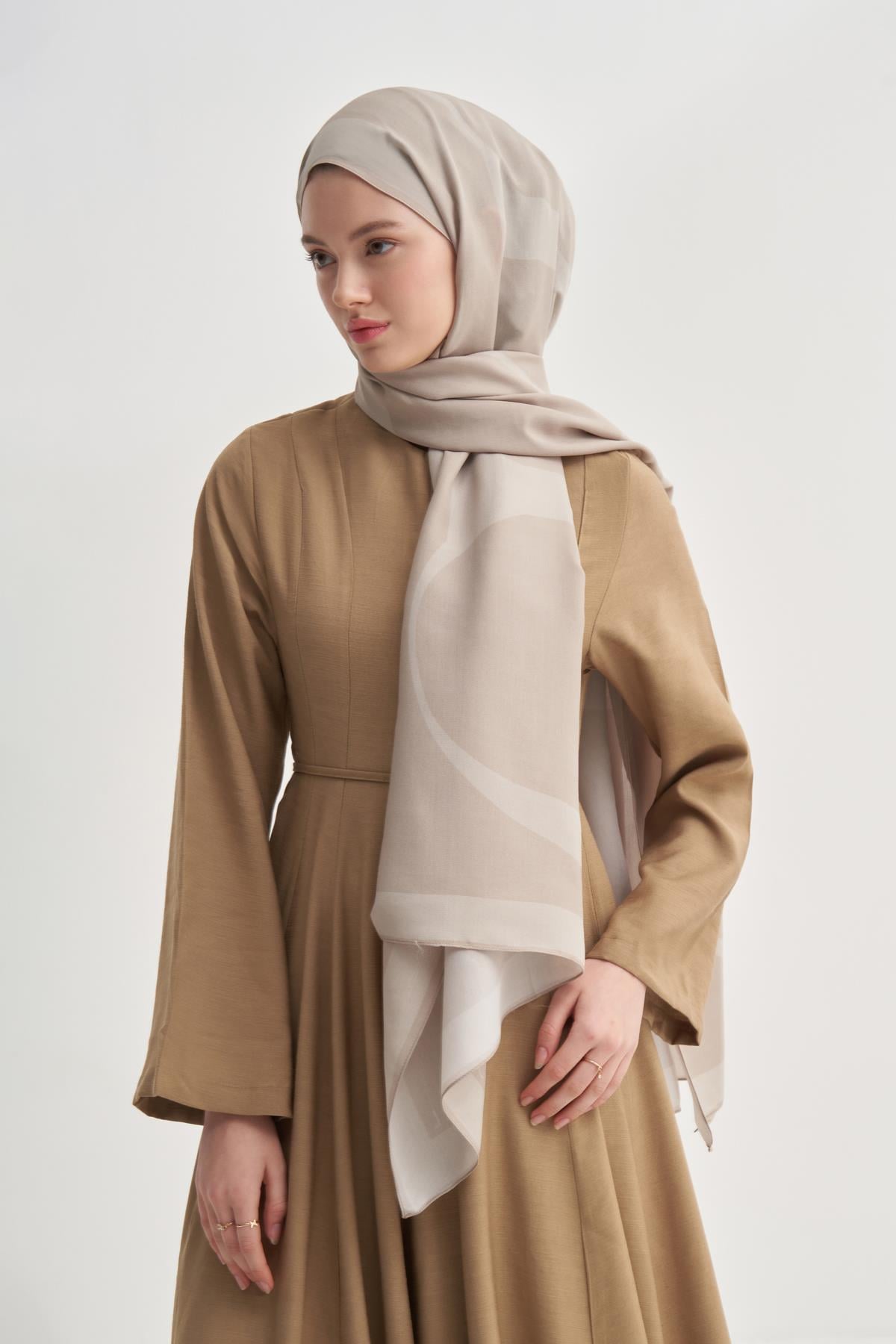 Linea Monogram Floş Scarf