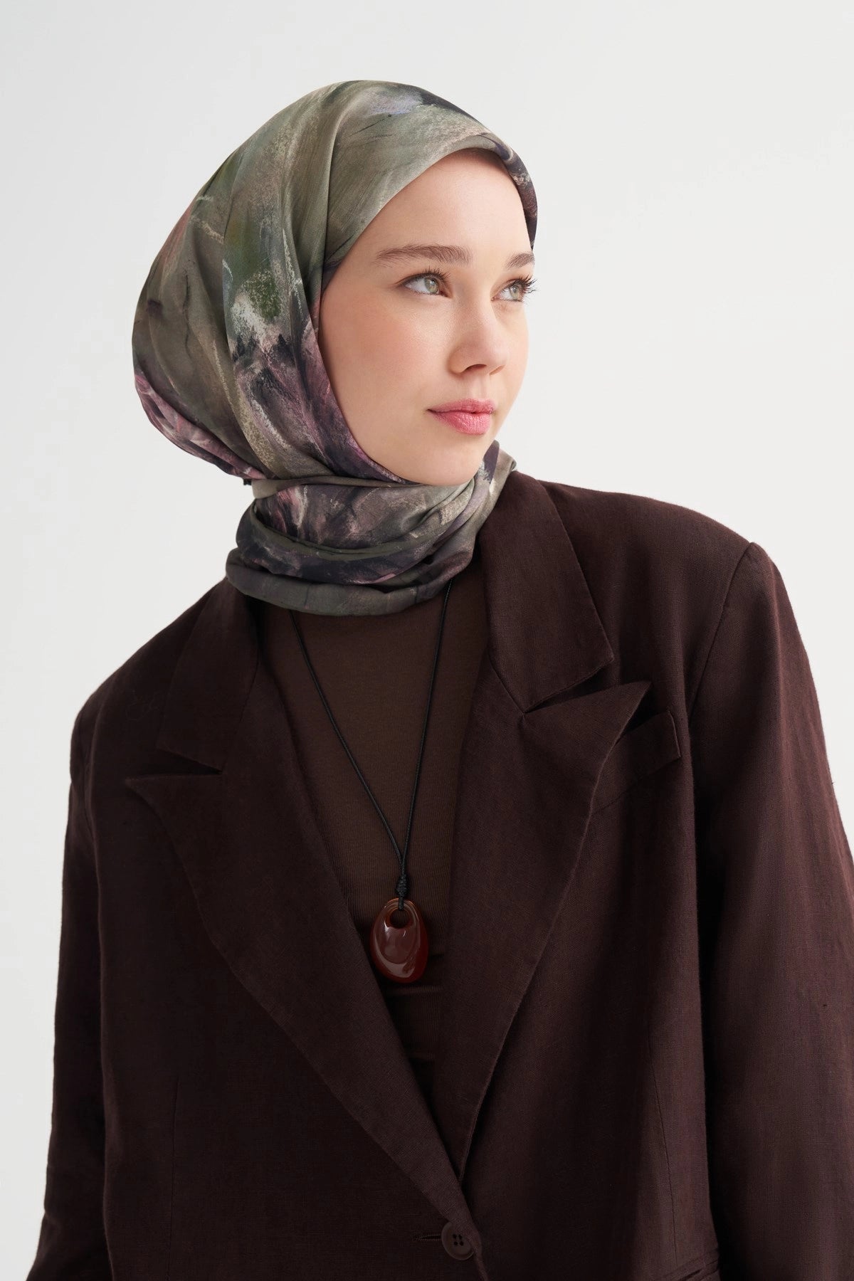 Bloomia Soft Scarf Yeşil