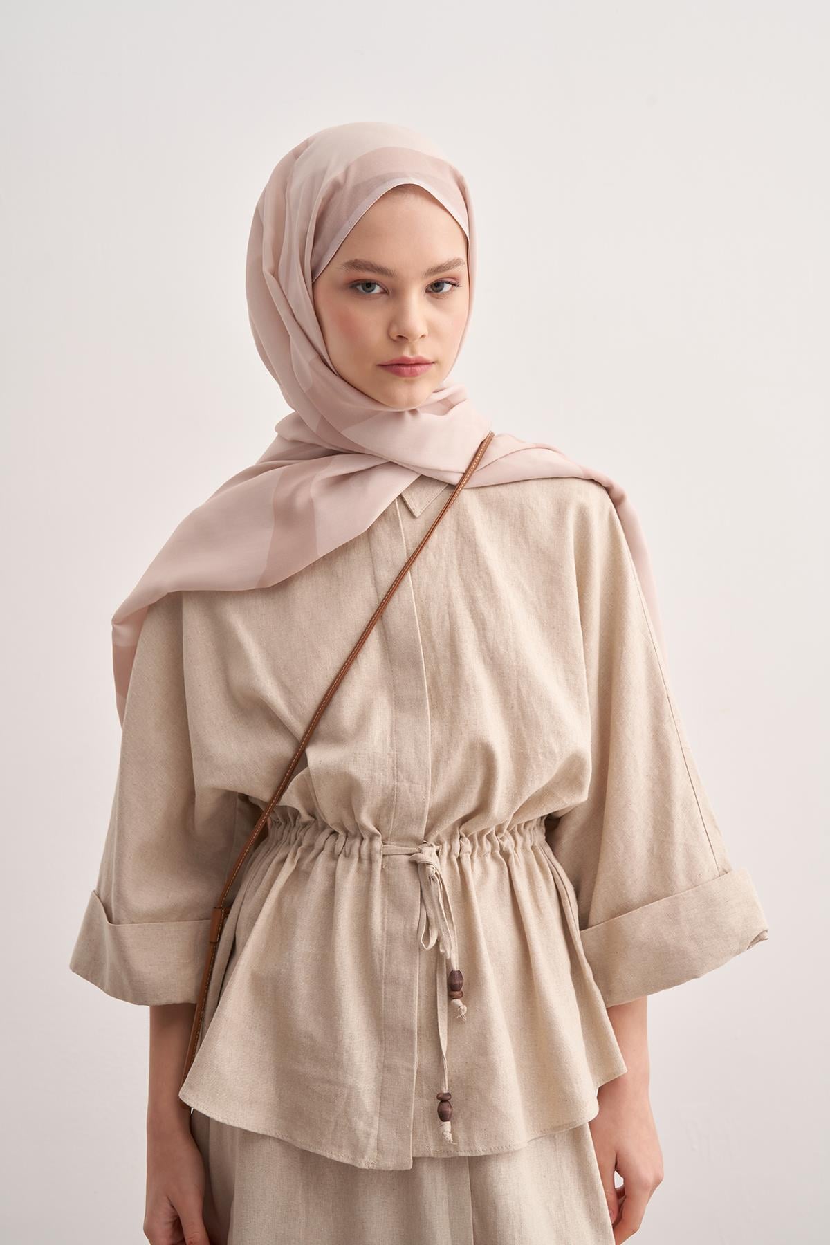 Linea Monogram Floş Scarf