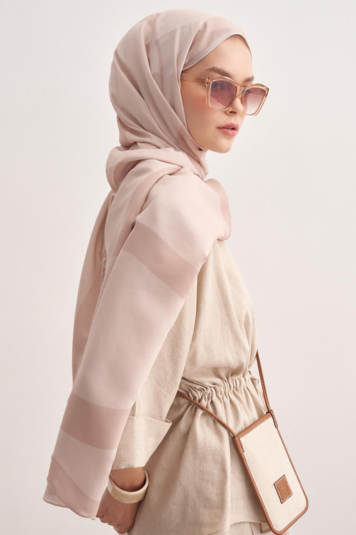 Linea Monogram Floş Scarf