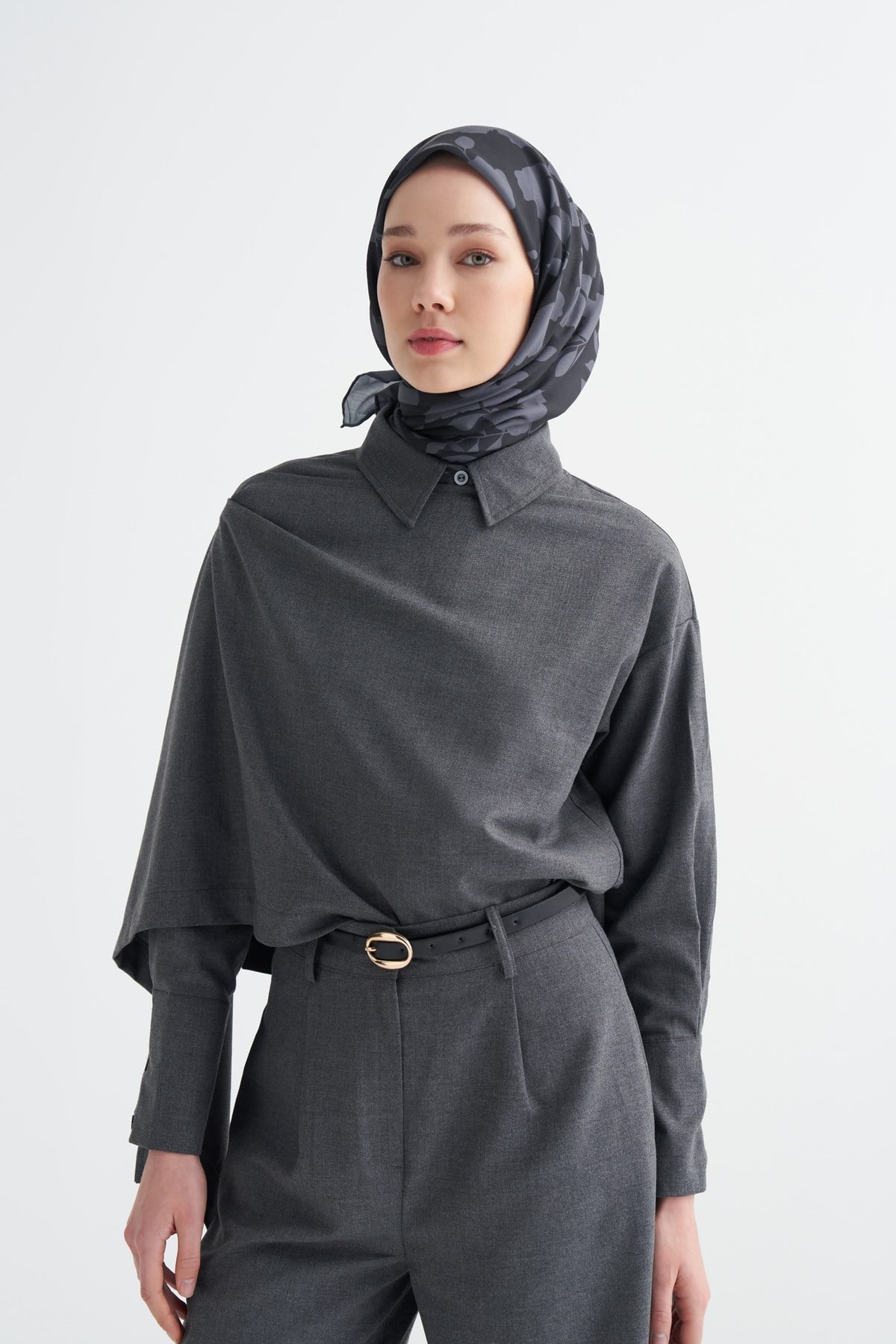 Rosena Soft Scarf Antrasit