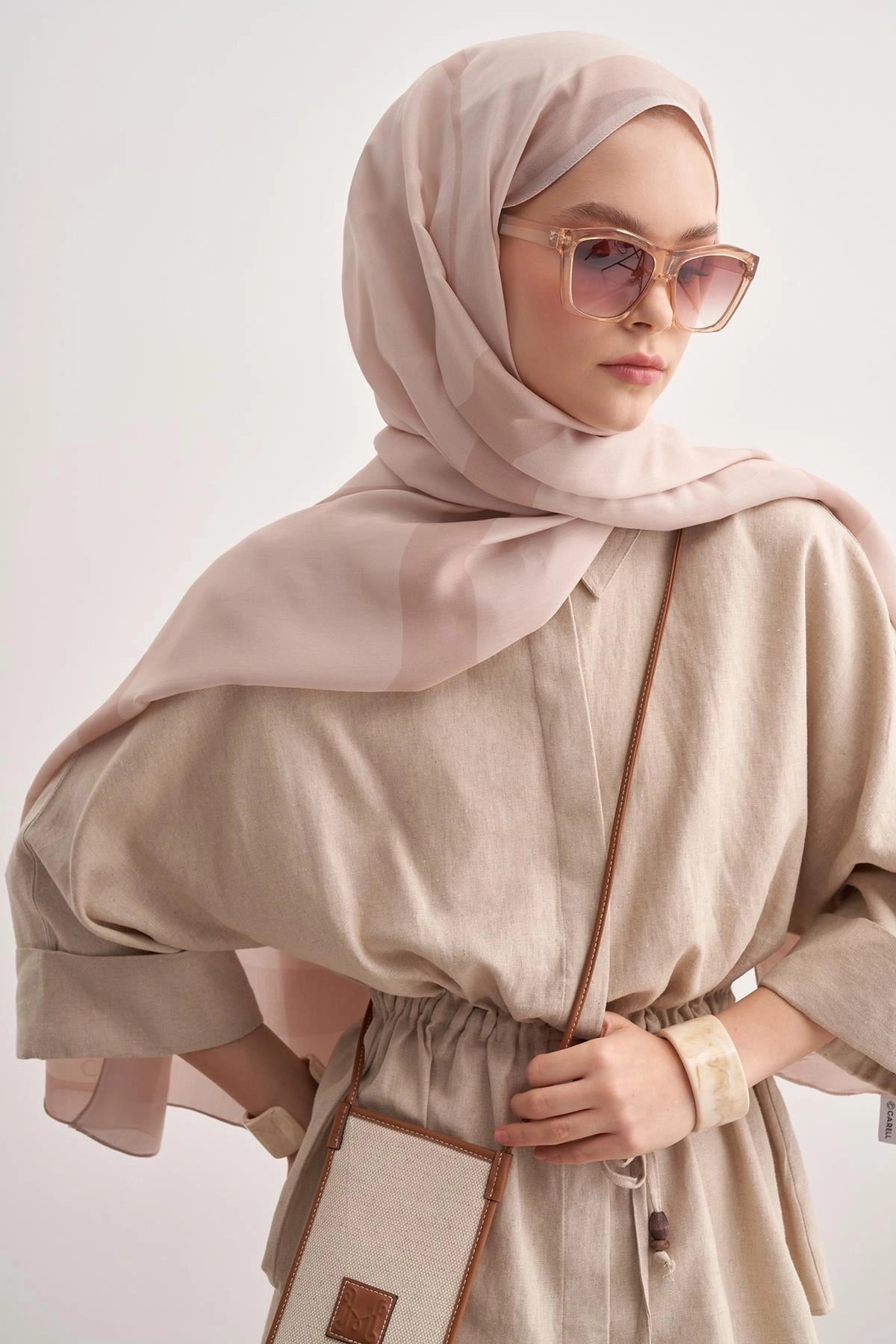 Linea Monogram Floş Scarf
