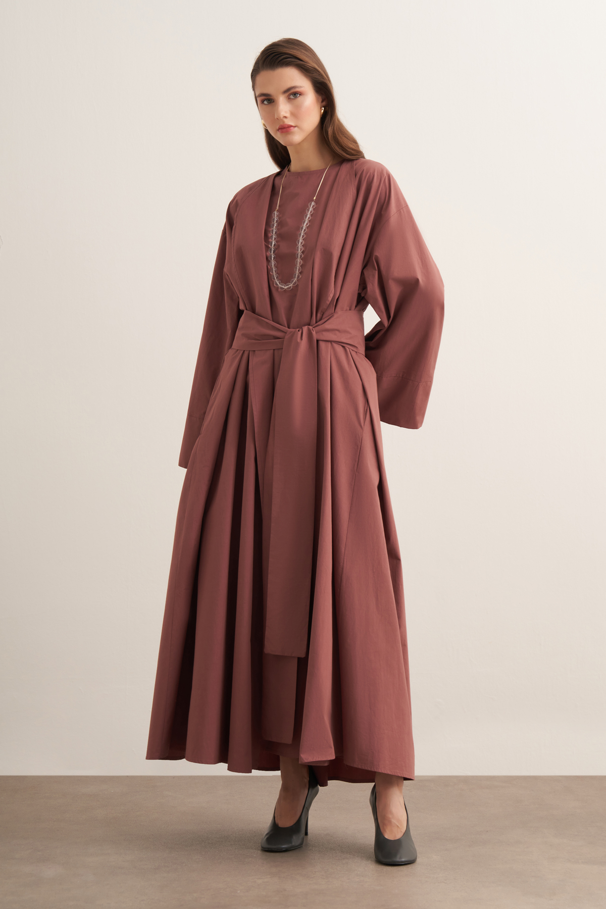 Inessa Premium Long Kimono Set