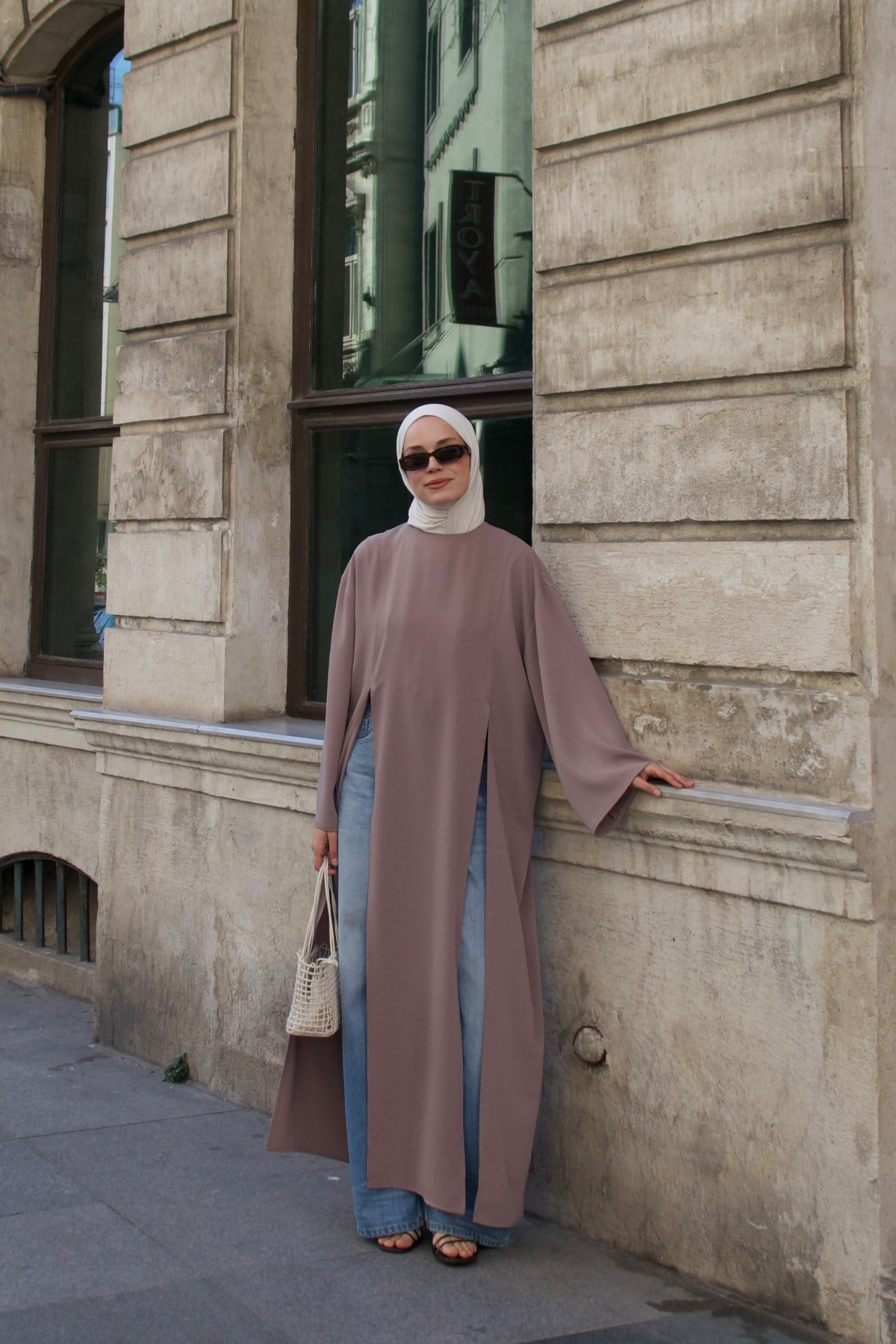 Kheesa Slit Detail Blouse