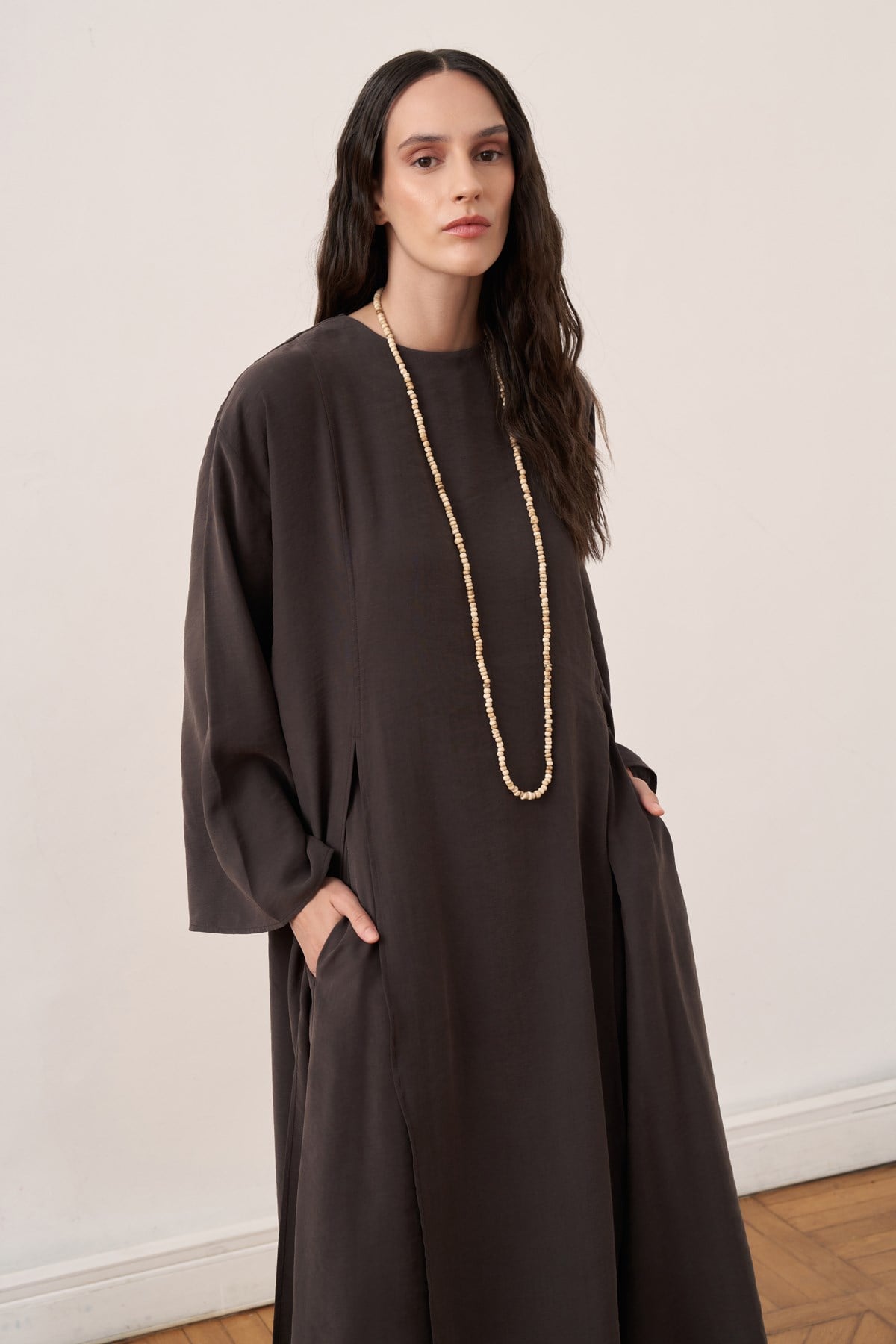 Kheesa Modal Blouse with Slit Details