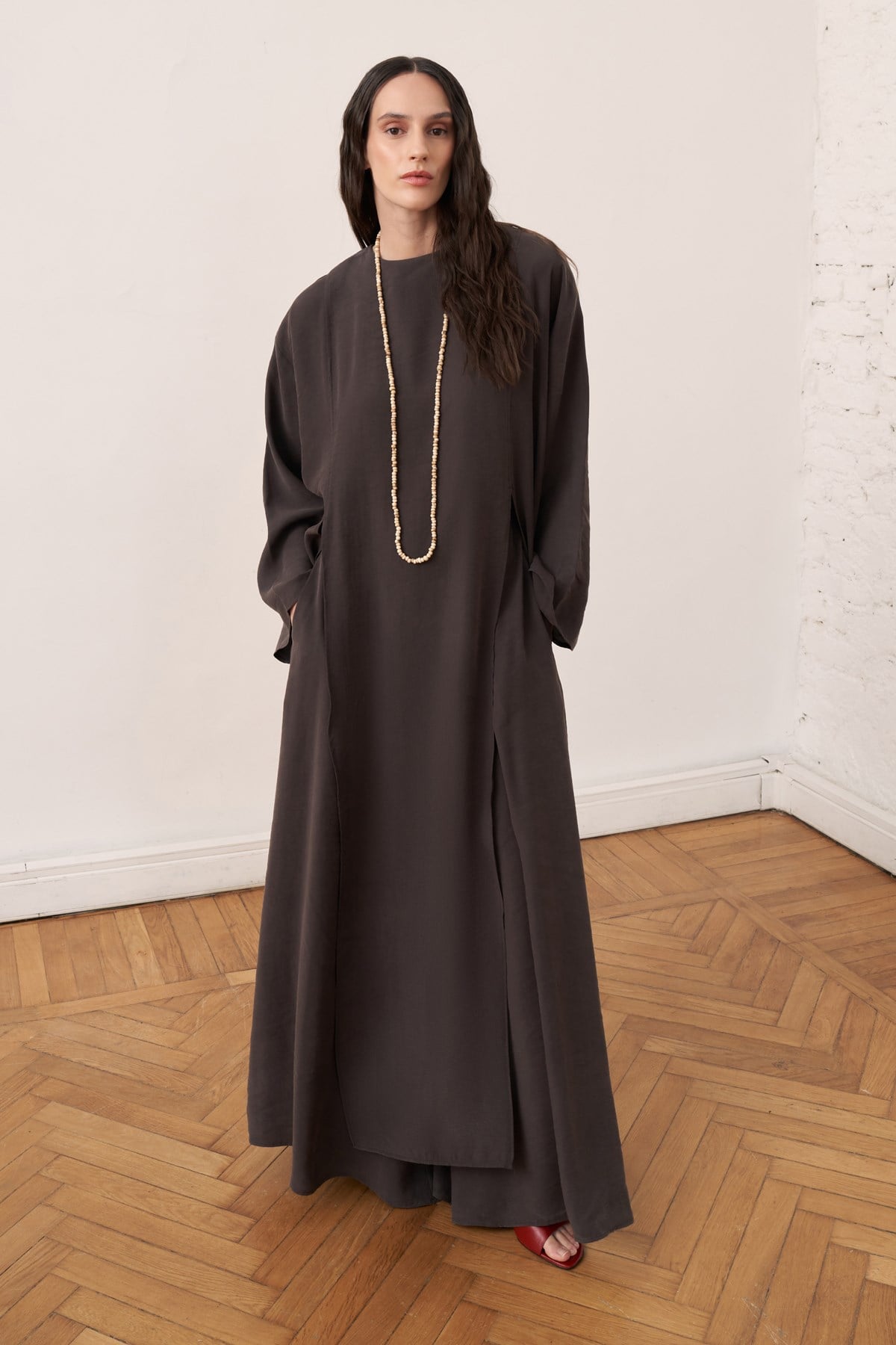 Kheesa Modal Blouse with Slit Details