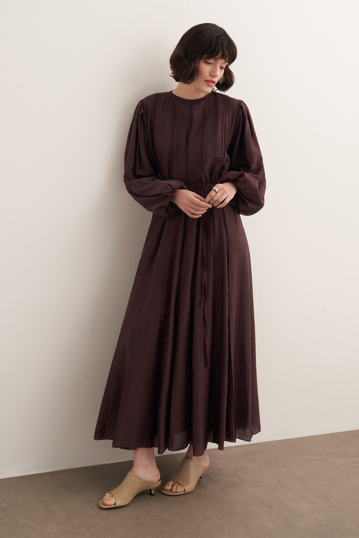 Monroe Ribbed Stitch Long Dress