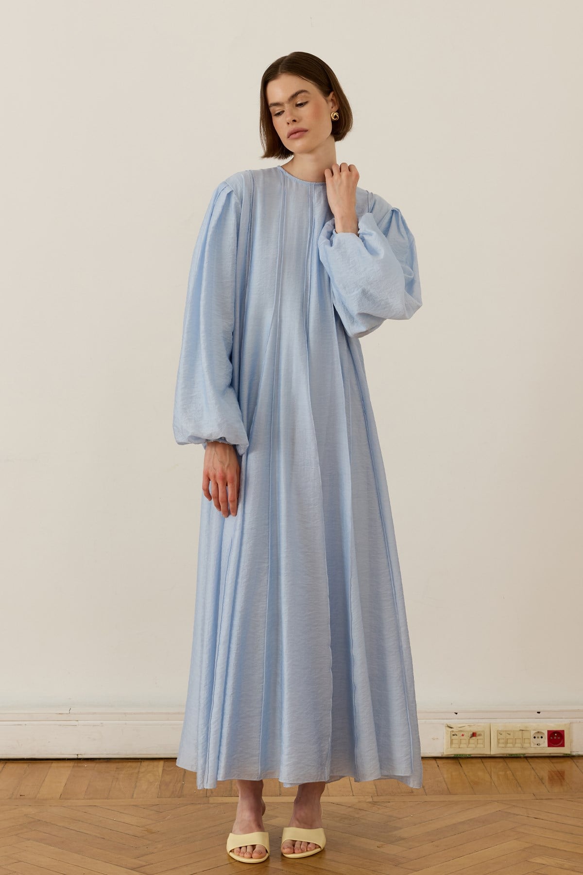 Monroe Ribbed Stitch Long Dress