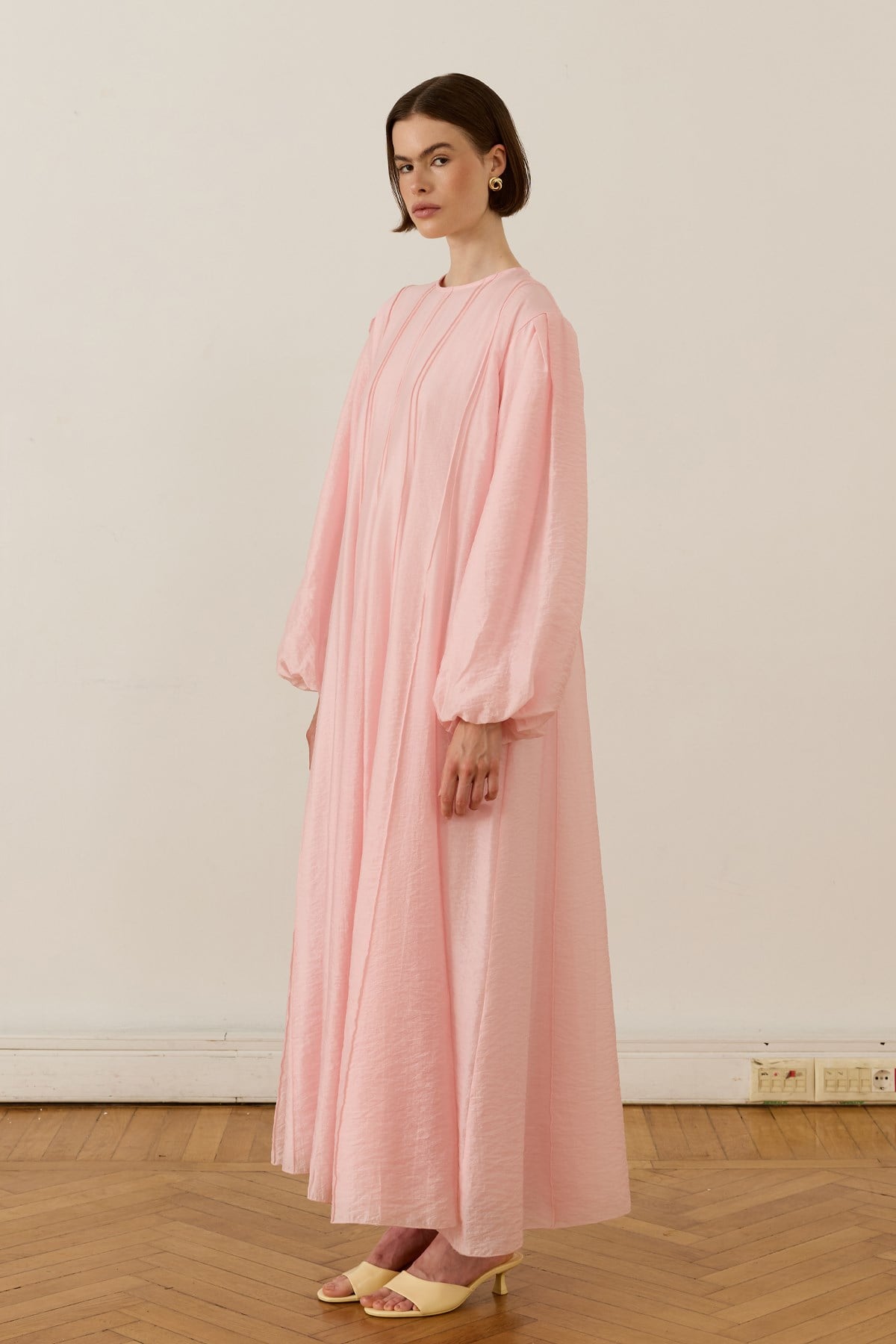 Monroe Ribbed Stitch Long Dress