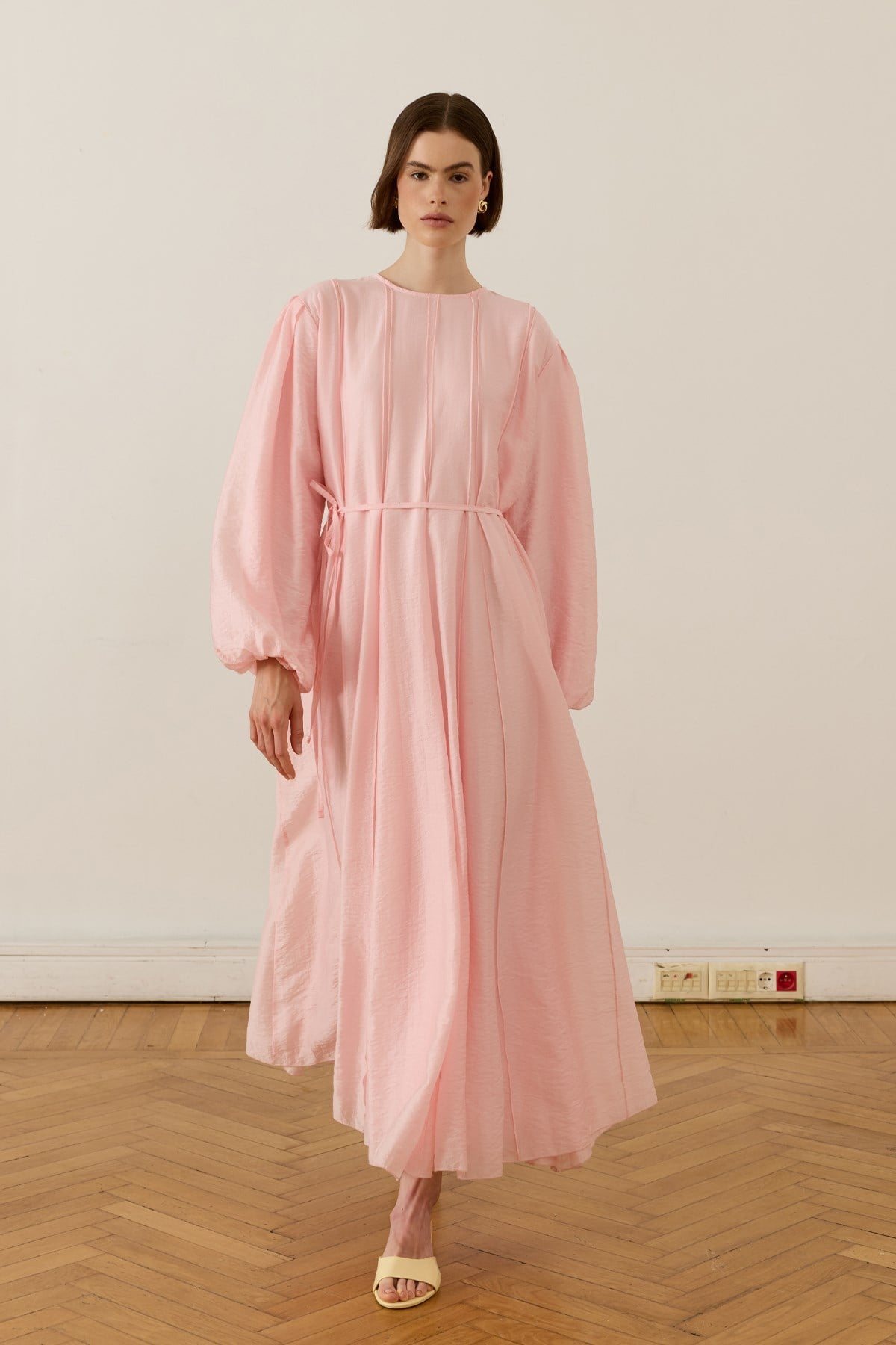 Monroe Ribbed Stitch Long Dress