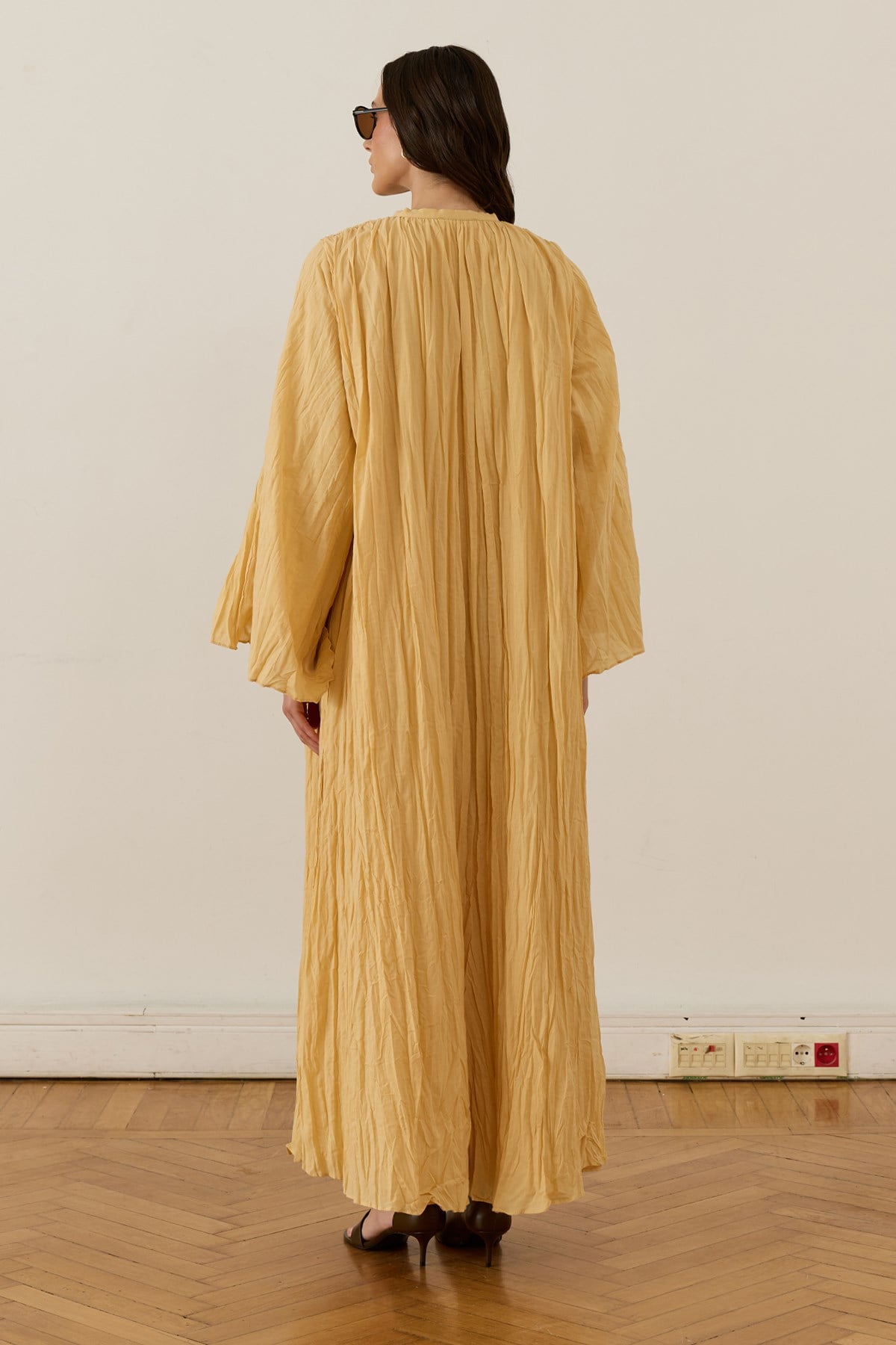 Noemi Crush Voile Dress
