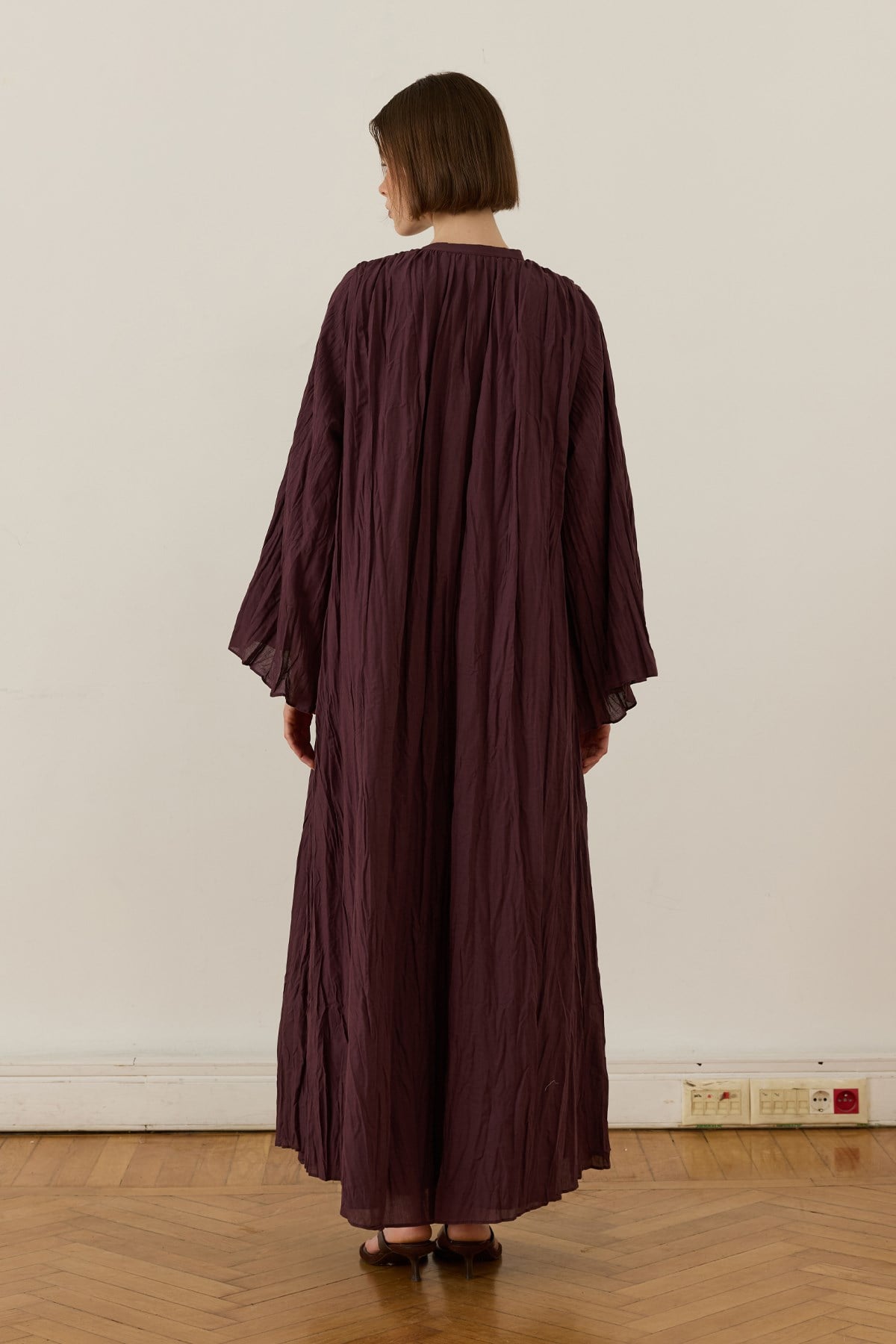 Noemi Crush Voile Dress
