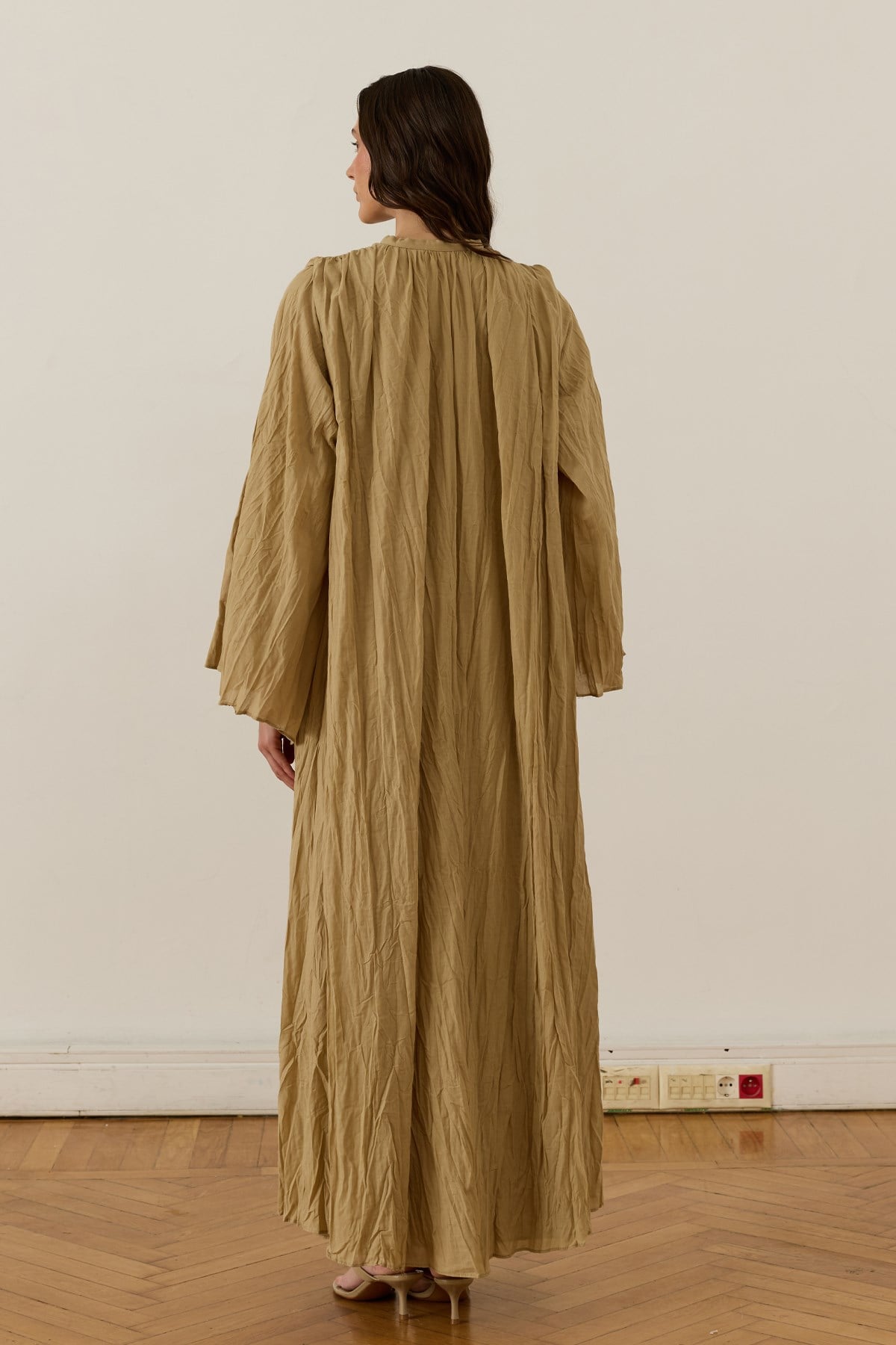 Noemi Crush Voile Dress