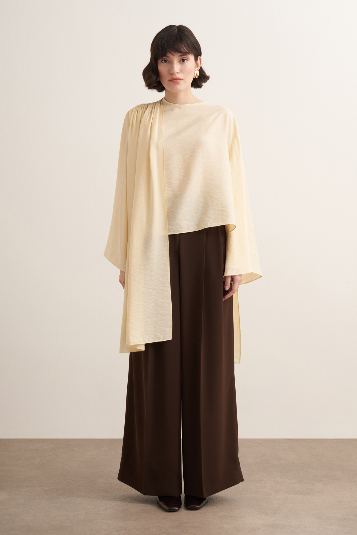 Nova Shawl Form Blouse