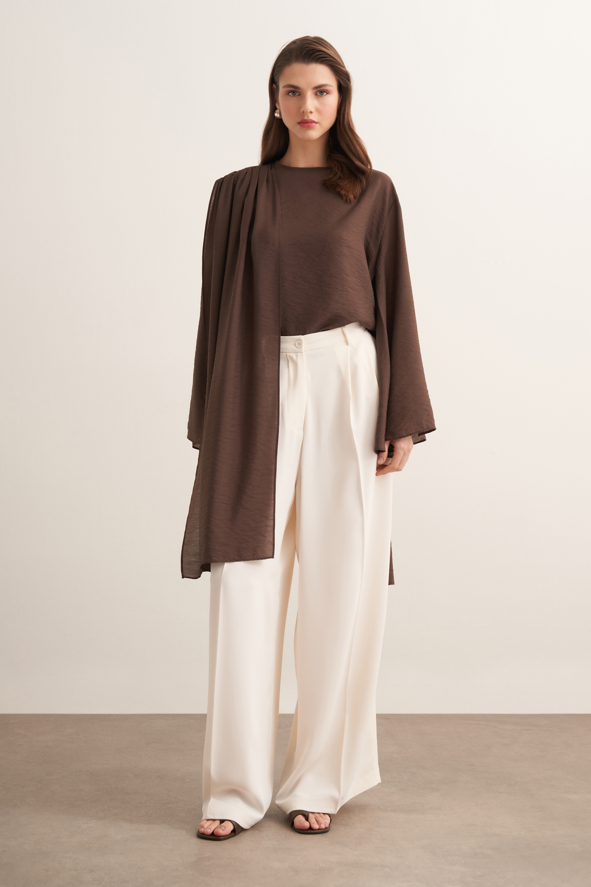 Nova Shawl Form Blouse