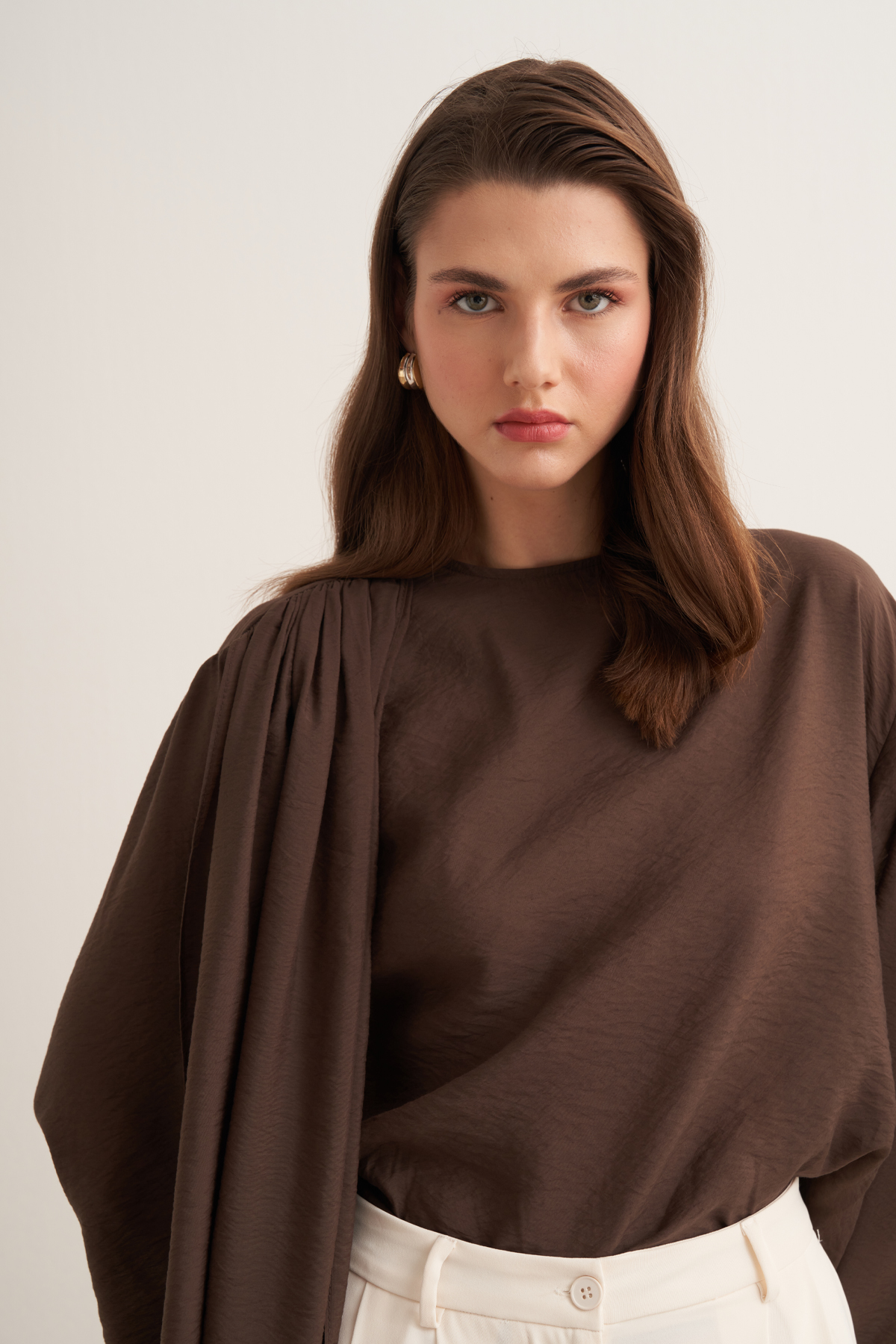 Nova Shawl Form Blouse