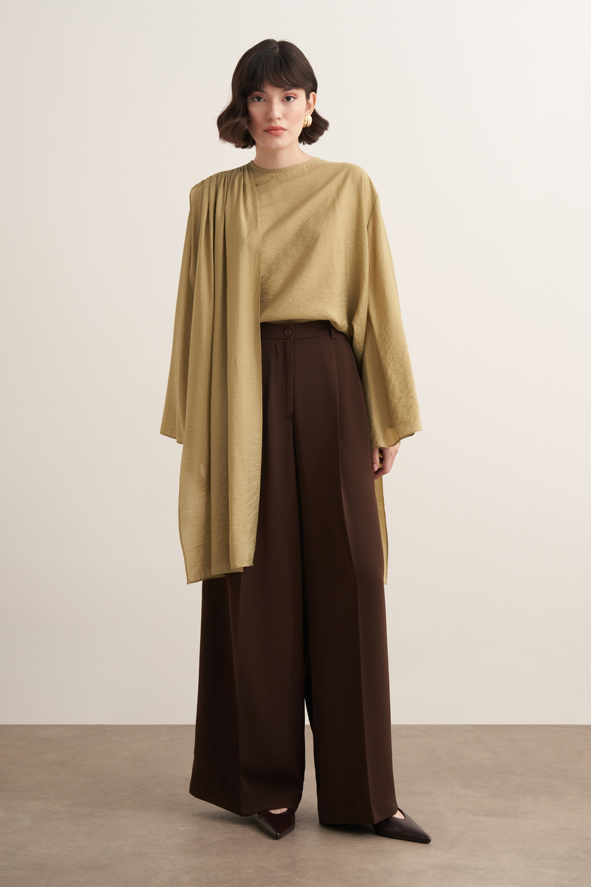 Nova Shawl Form Blouse