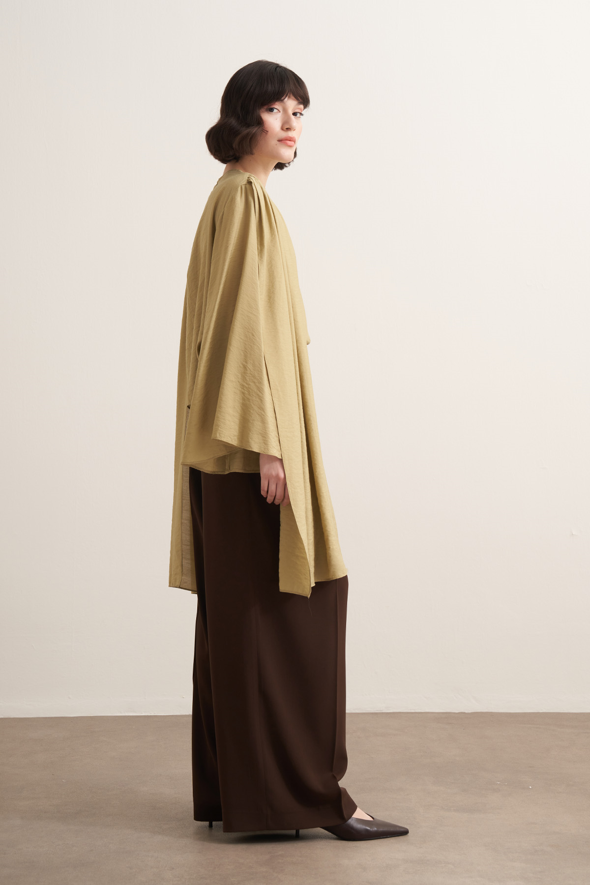 Nova Shawl Form Blouse
