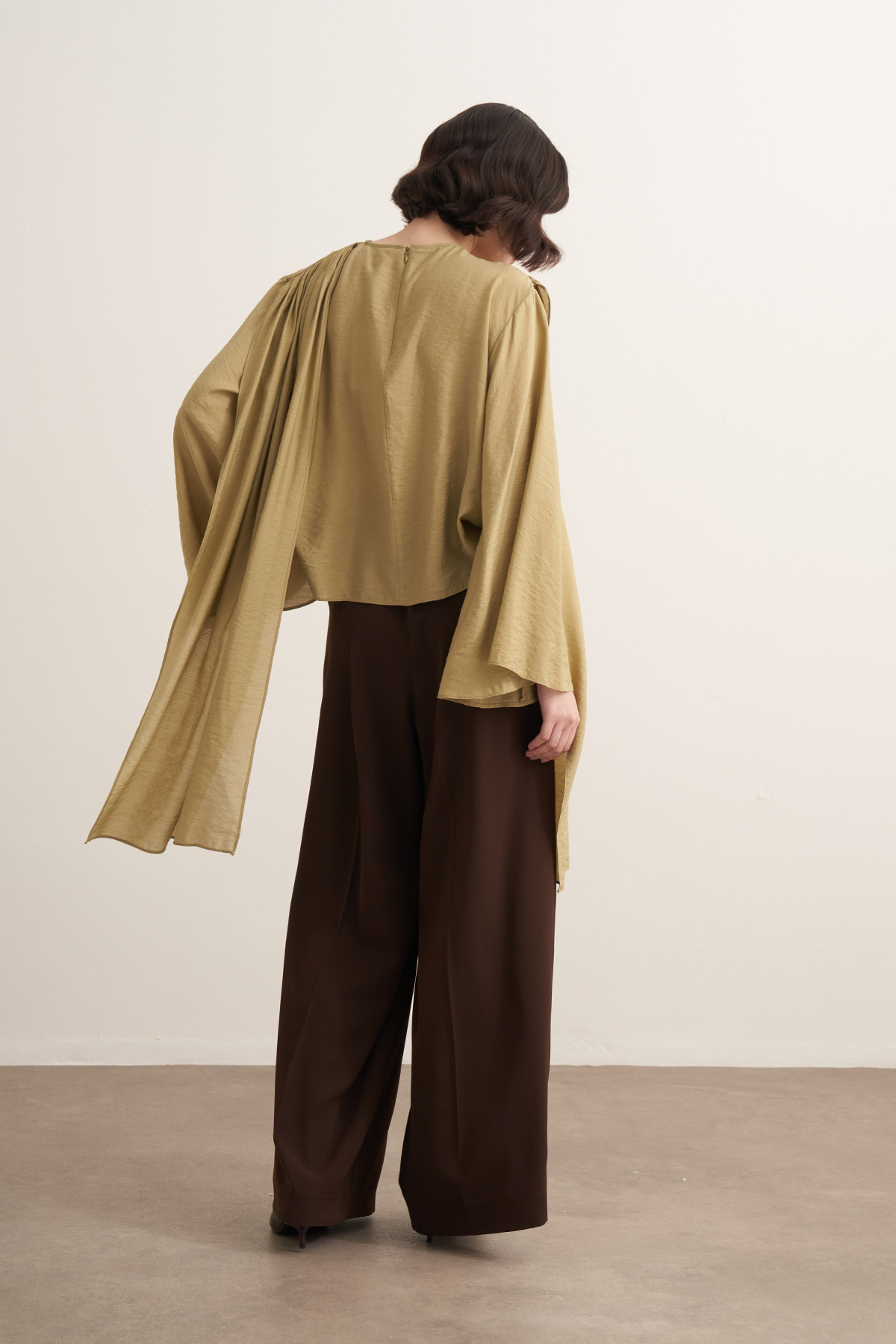 Nova Shawl Form Blouse