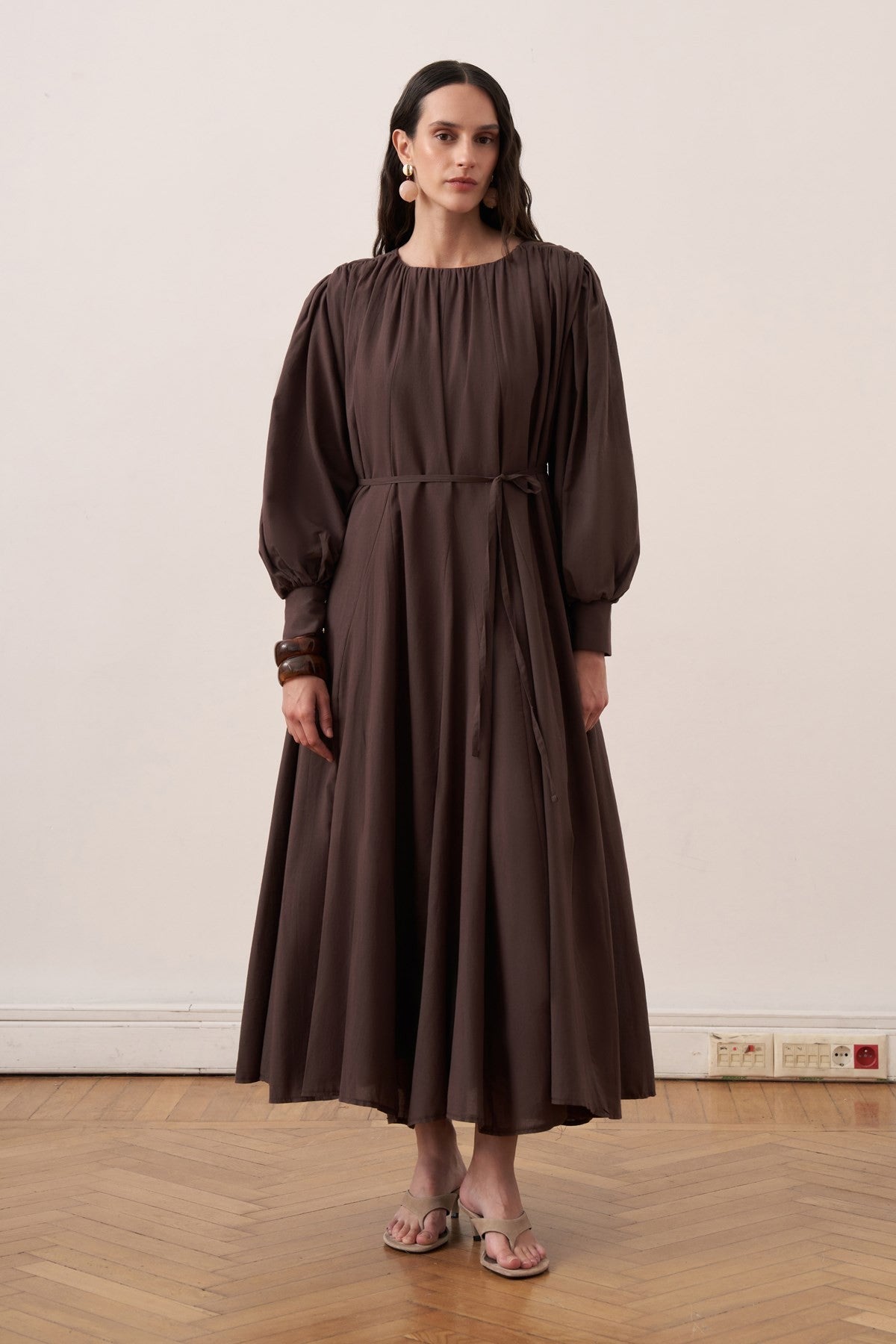 Shirin Voile Maxi Dress