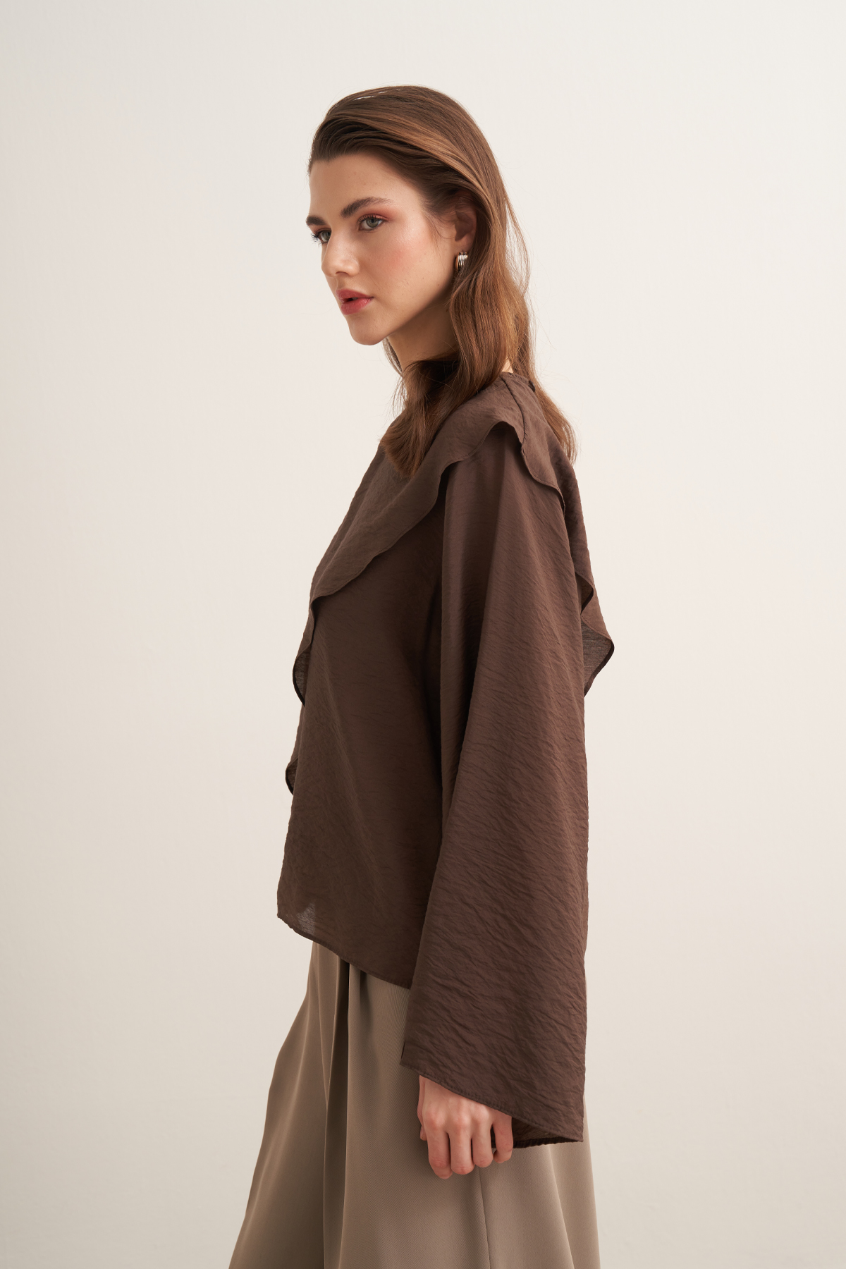 Soraya Cape Effect Blouse