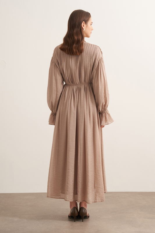 Talia Ribbed Detail Dress