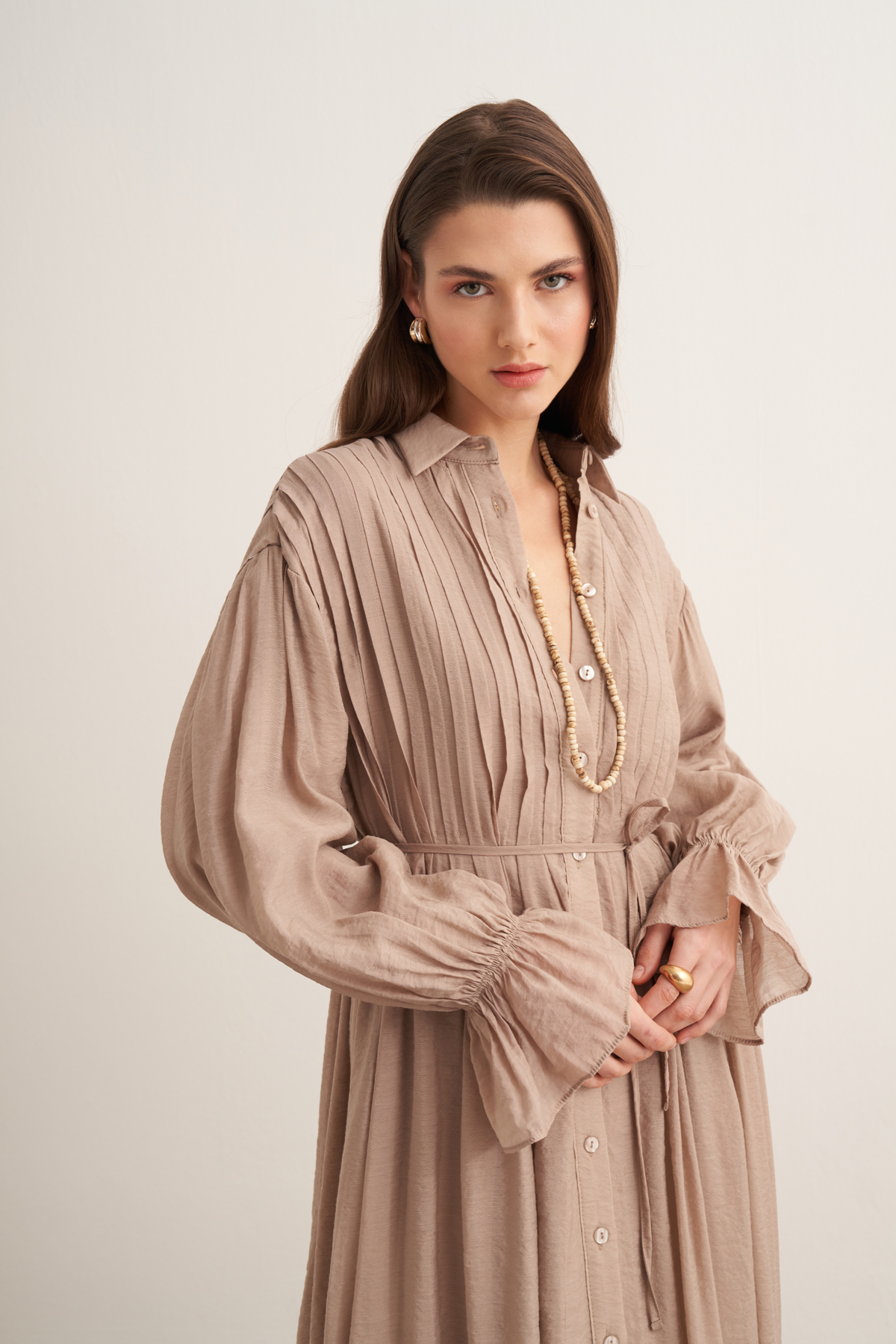 Talia Ribbed Detail Dress