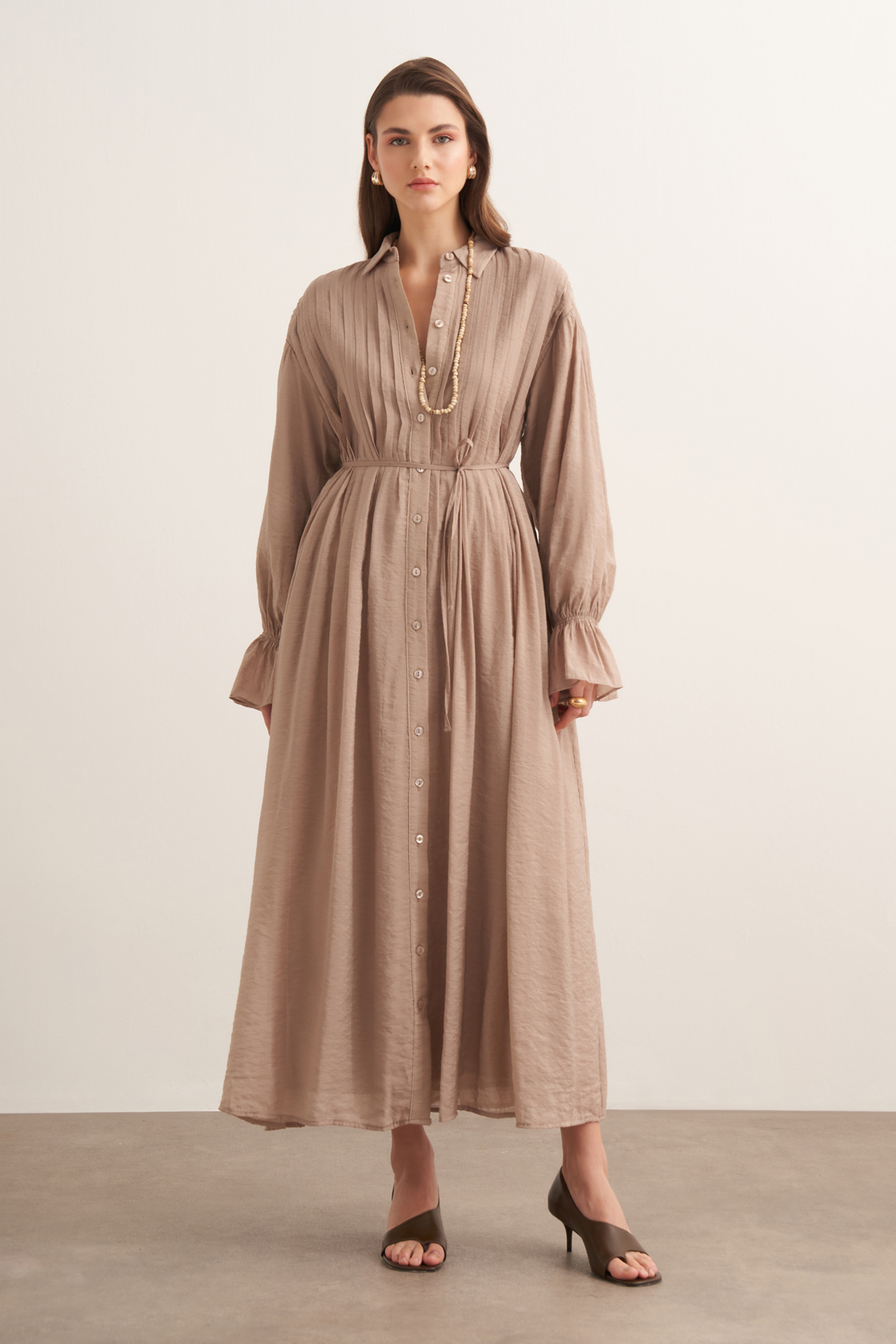Talia Ribbed Detail Dress